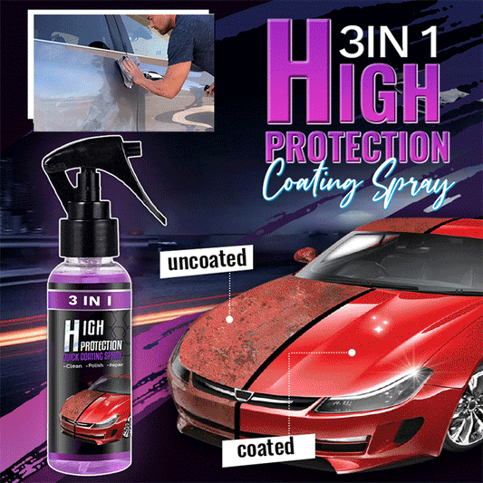Spray 3 in 1 per verniciatura auto rapida ad alta protezione