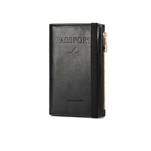 Nero Portapassaporto Familiare, Portafoglio, Organizer Per Documenti Di Viaggio Porta Carte Rfid~p179044164 Nero Portapassaporto Familiare, Portafoglio, Organizer Per Documenti Di Viaggio Porta Carte Rfid~p179044164