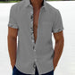 Saldi estivi - 49% OFF💥 --- Camicia casual da uomo con colletto scozzese-6